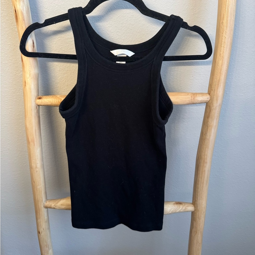 H&M Classic Black Tank Top